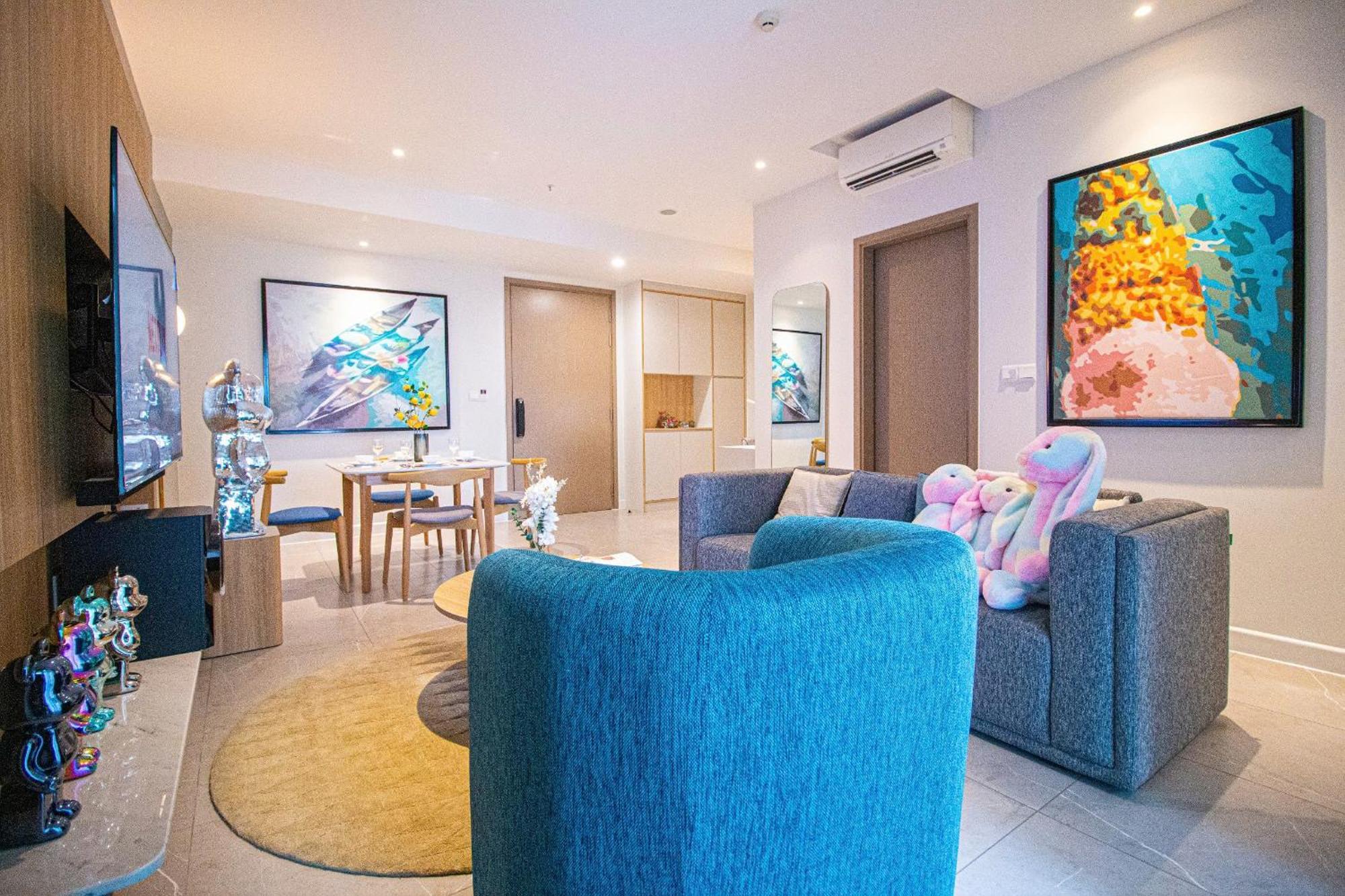 Lusso Suites - D1Mension & Zenity Residence, Sg'S Heart Ho Si Minh-város Kültér fotó