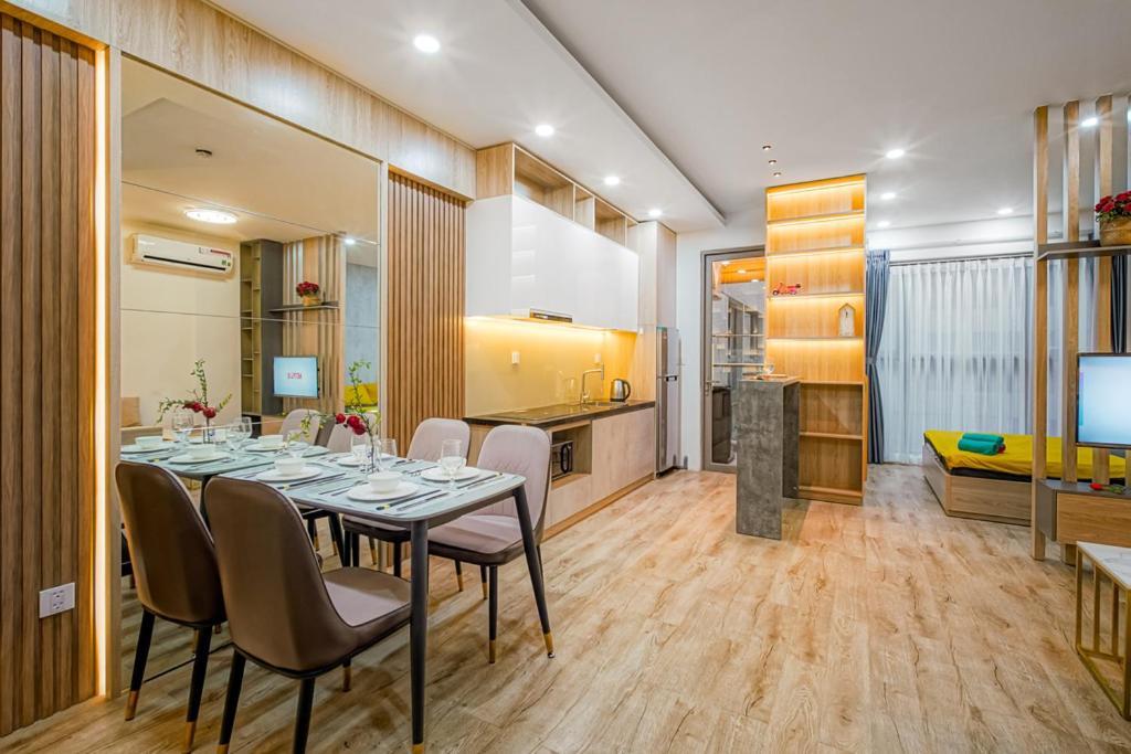 Lusso Suites - D1Mension & Zenity Residence, Sg'S Heart Ho Si Minh-város Kültér fotó