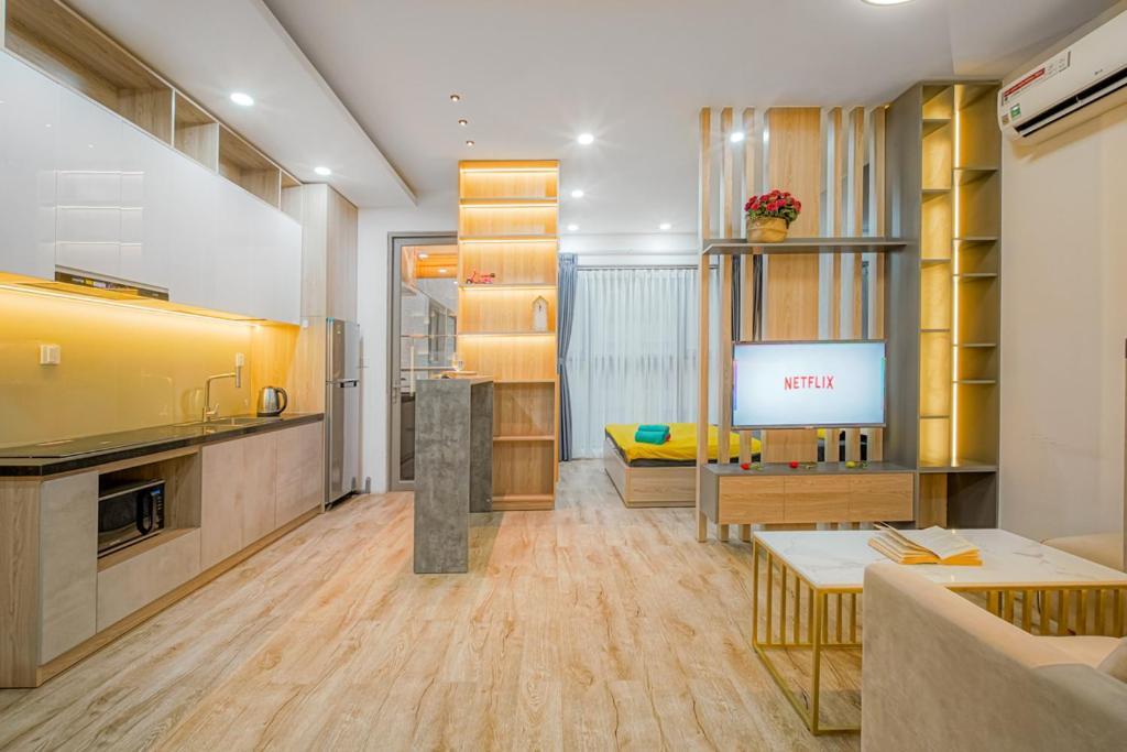 Lusso Suites - D1Mension & Zenity Residence, Sg'S Heart Ho Si Minh-város Kültér fotó